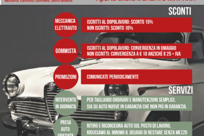Autofficina Rischia, convenzione con Motorizzazione Civile di Roma